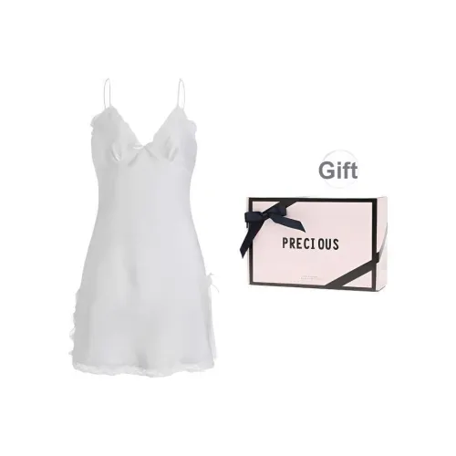 MIMOSA CHUR Белый с Набивкой Женские Слиплатья