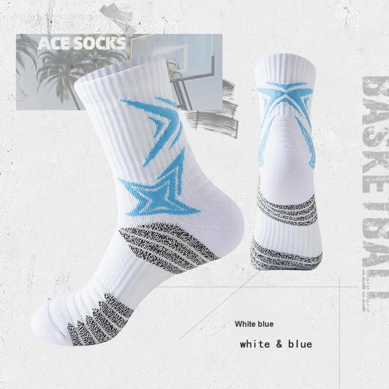 Gentle Welcome Basketball Socks Unisex Combo Set-23