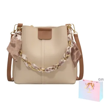 SUPERCUTE PU Crossbody One Shoulder Handbag Women's White/Black/Yellow/Green