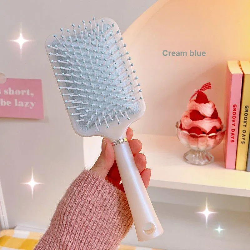 Jingda Soft Tooth Mermaid Color Scheme Airbag Comb Anti Static-4