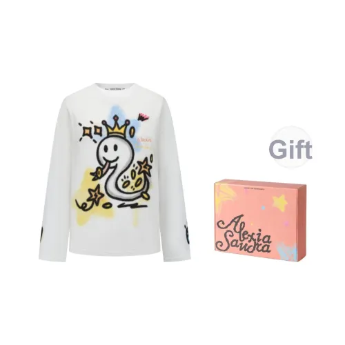 Alexia Sandra Свитшот Унисекс Белый