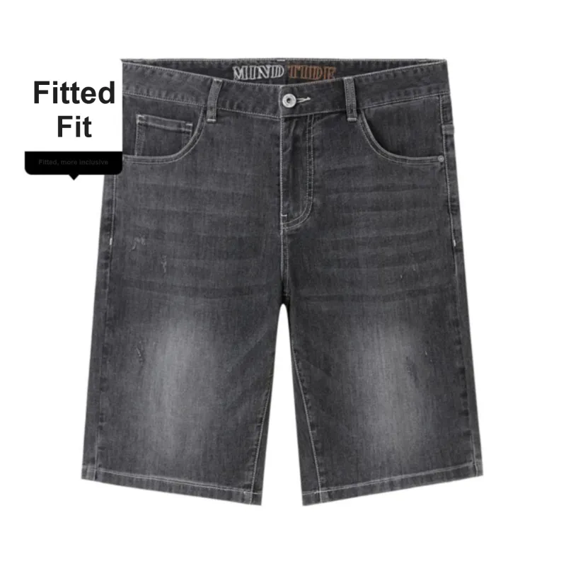 HLA Jeans Men Black Denim Gradient Dark 05-4