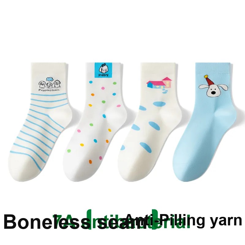 Caramella Mid-Calf Socks Women's 4 Pack-1