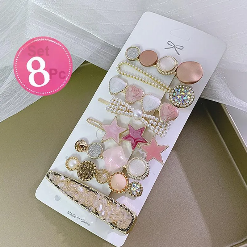 Yiru Alloy Sweet Style Versatile Edge Clip Kids'-2