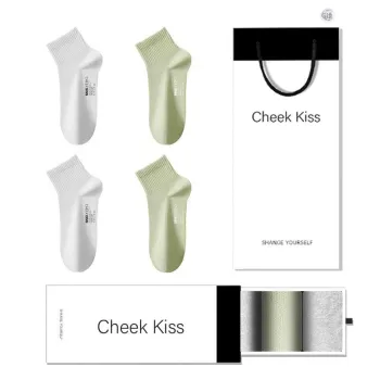 Cheekkiss Mid Calf Socks Women's Shopping Bag 4 Pack