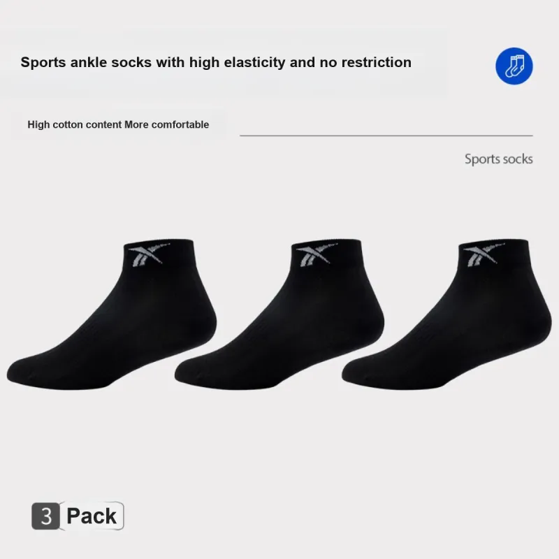 Reebok Ankle Socks Unisex 3 Pack-1