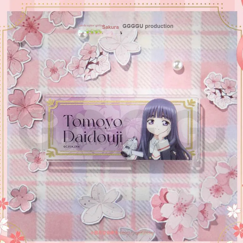 GuGuGuGu Cardcaptor Sakura Characters Acrylic Nameplates Badges-1