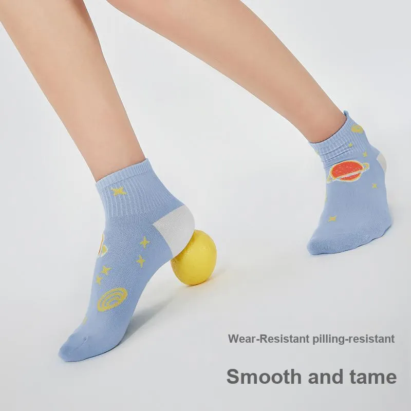 Crabsecret Ankle Socks Women's 5 Pack-6