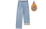 Light Blue Fleece-Lined