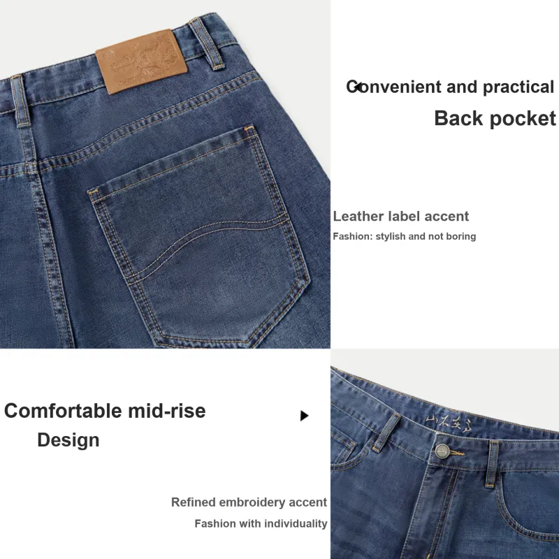 HLA Jeans Men Denim Blue Gradient Medium 16-4