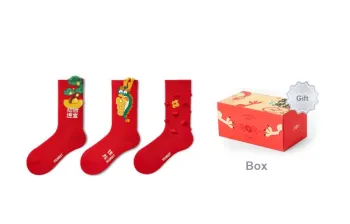 Primeet Mid Calf Socks Unisex Gift Box Combination