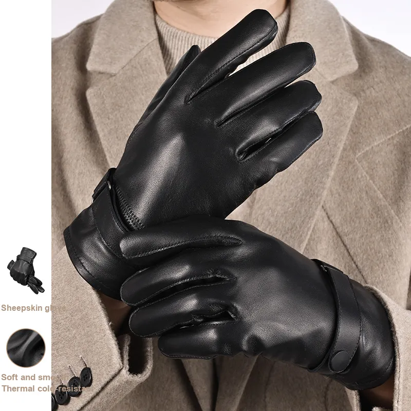 BANDICOOT Sheepskin Gloves Men's-3