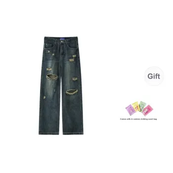 ABCNF Jeans Unisex Blue With Free Scent Bag