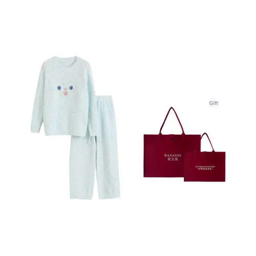 WANANNI Пижамный комплект Женская Сумка для покупок