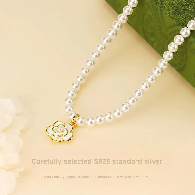 Chongqing Gold Store S925 Silver Necklaces Women's-1