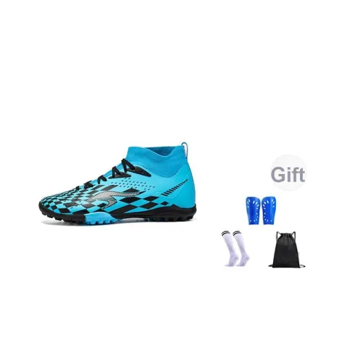 SUNAIS Искусственный шип Естественная трава Противоскользящее покрытие Поддержка Футбольные бутсы Унисекс Королевский синий