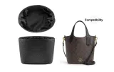 Coach Hanna Bucket Bag with Black DuPont Paper Liner