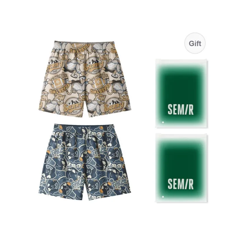 SEM/R Boxer Shorts Unisex Combo Set-12