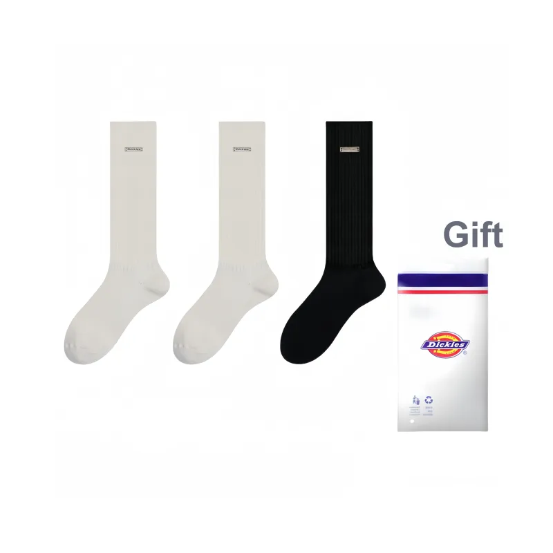 Dickies Thickened Terry Warm Breathable Fall And Winter Knee-High Socks Women's-6
