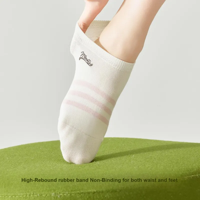 Temooues No Show Socks Unisex Combo Set-4