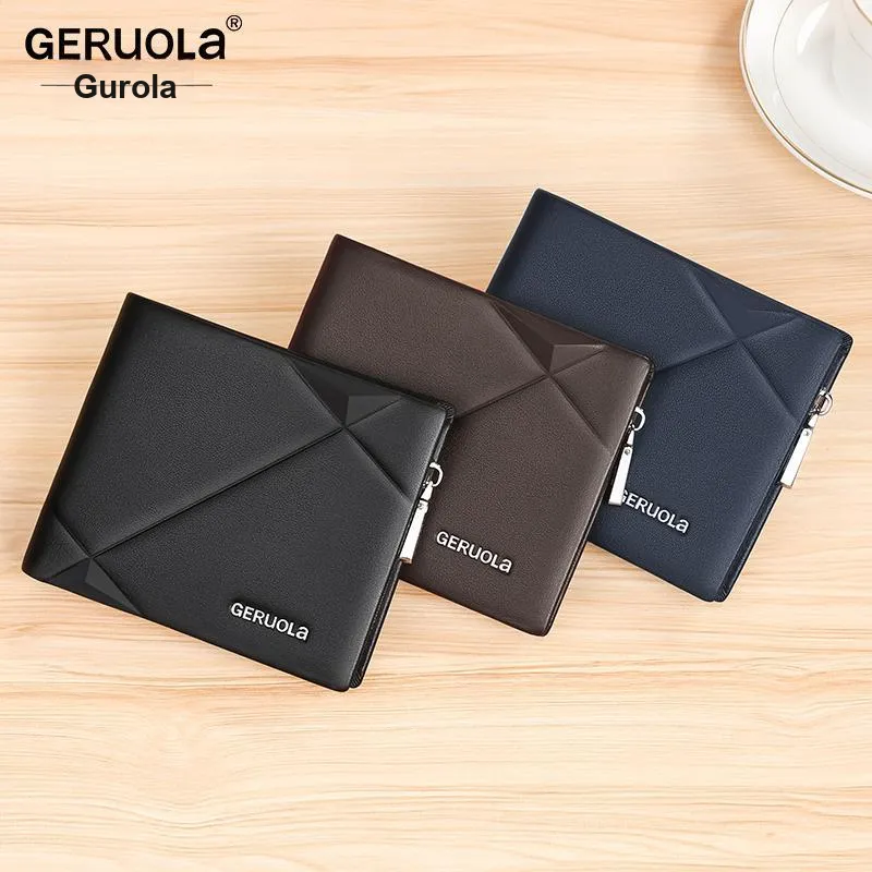 Gorora Top Grain Cow Leather Wallet Men's Multicolor-2
