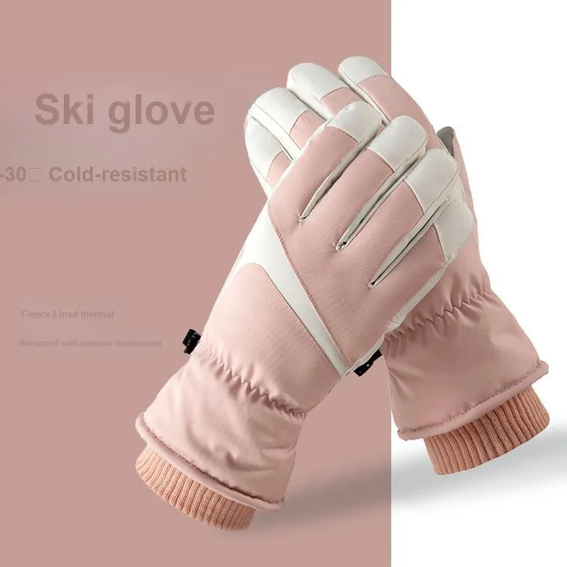 TANLU Ski Gloves Outdoor Gloves Unisex-7