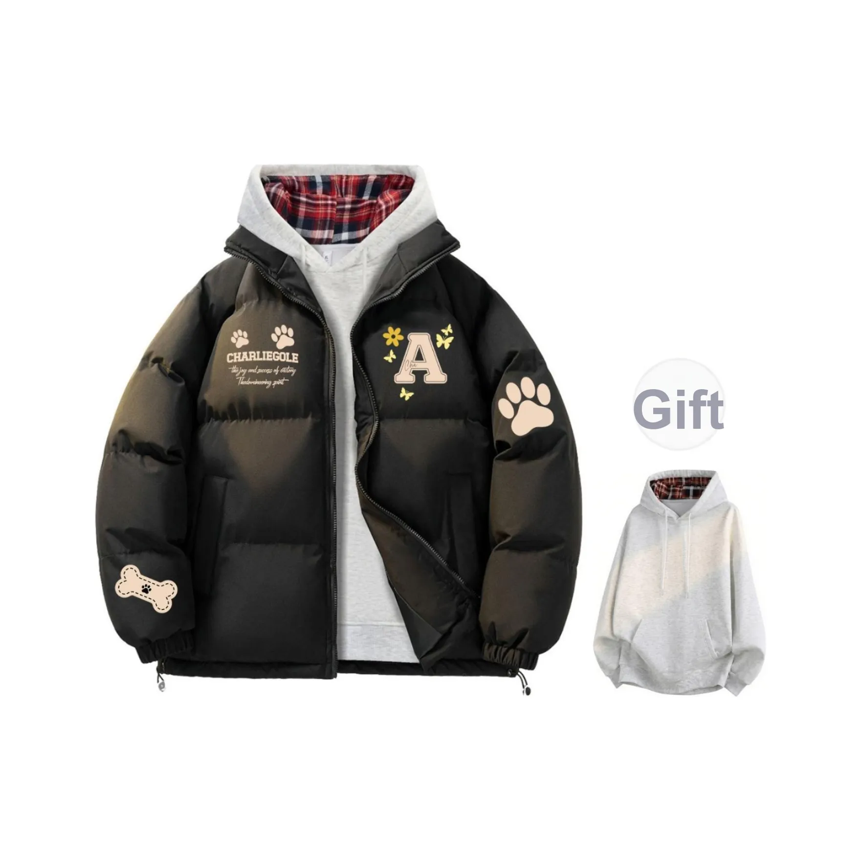 CHARLIE GOLF Пуховик Унисекс