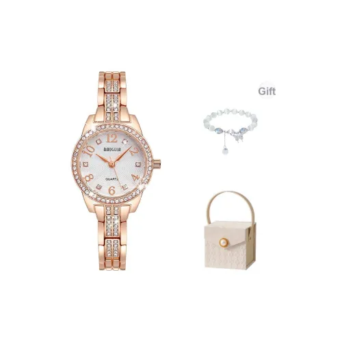 BAOGELA Seno Collection Кварцевый механизм механизм ремешок из сплава женские часы белый циферблат