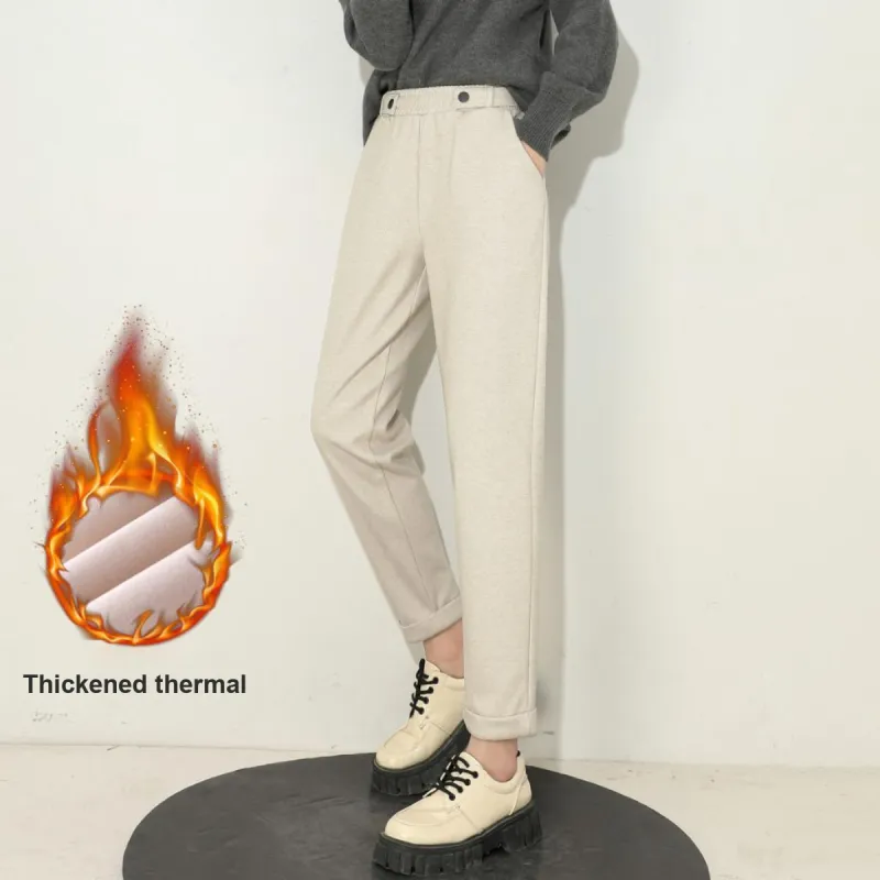 ORIGIN Casual Pants Women's Apricot-1