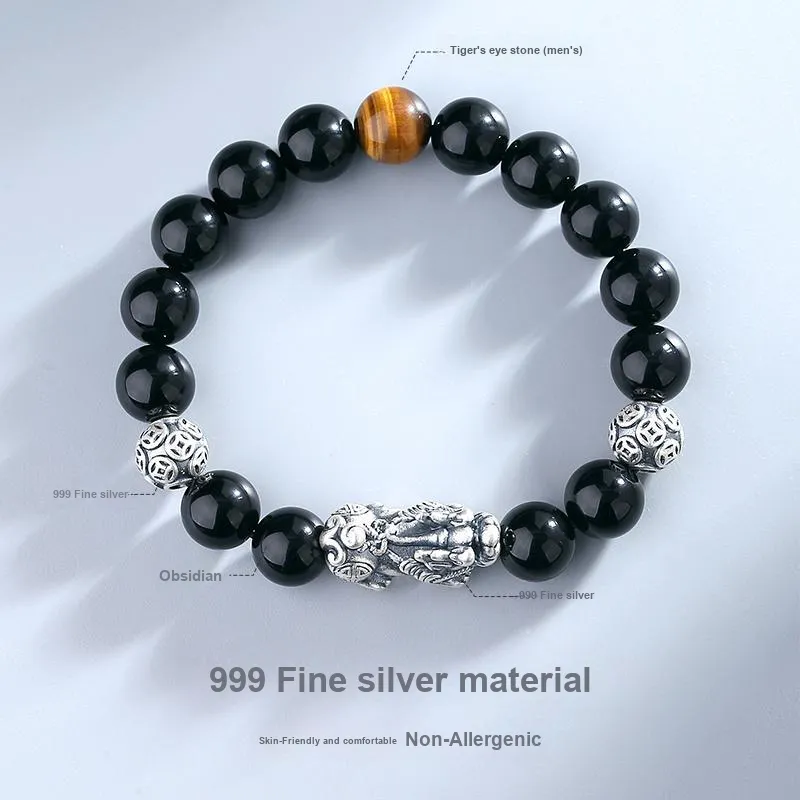 OONEE Obsidian Bracelets Unisex-1