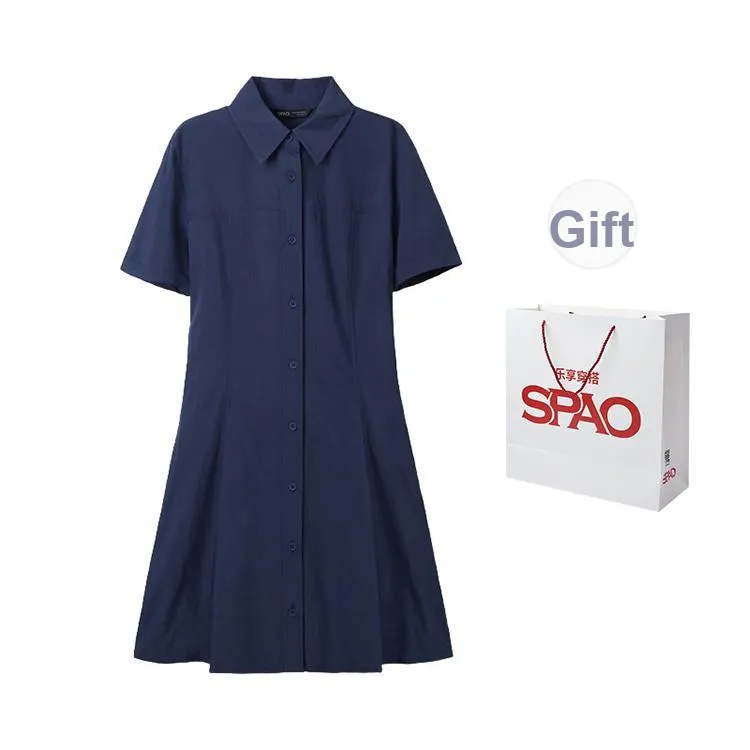 SPAO Short Sleeved Dress Women's Shopping Bag