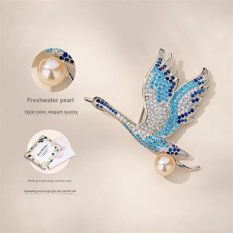 Mofei Pearl Brooches Women's-3