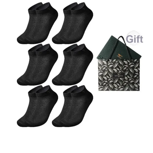 SEPTWOLVES Низкие носки Мужские 6 пар подарочная коробка упаковано