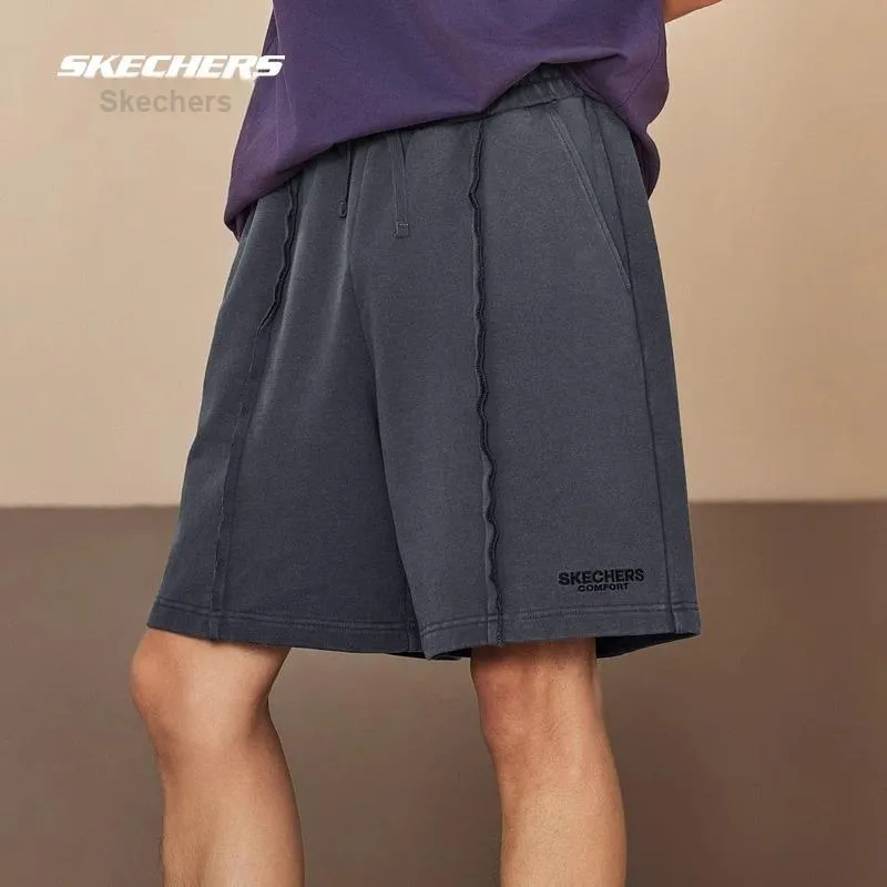 Skechers Sports Life Collection Sports Shorts Men's Smoky Gray-3