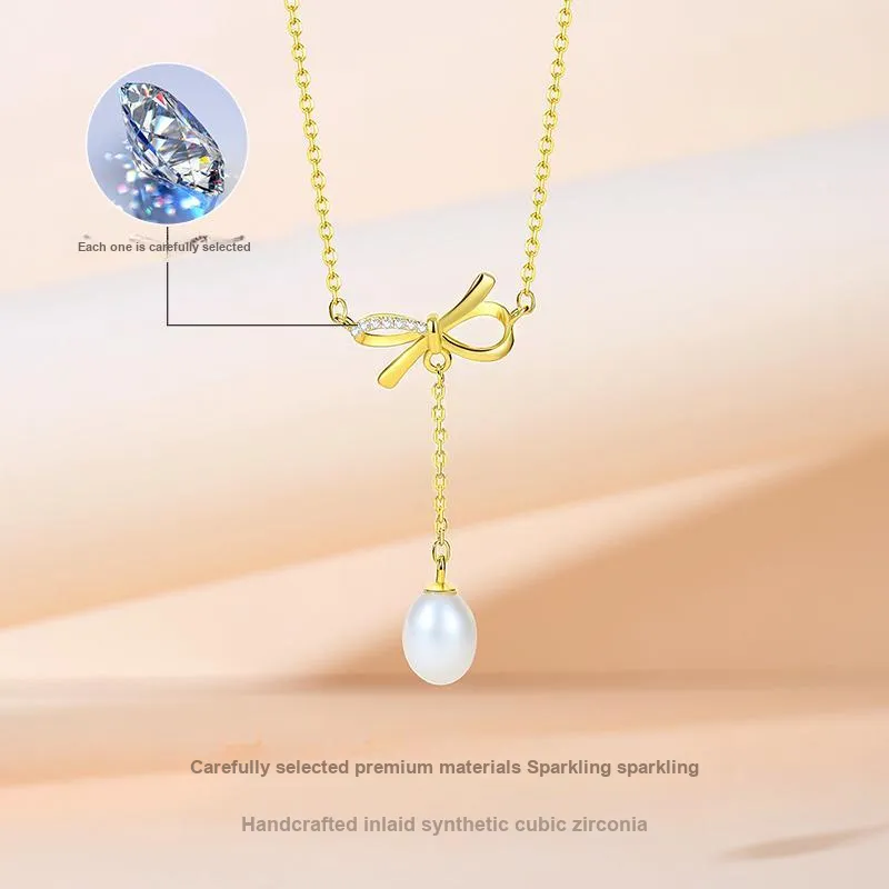 CHOW TAI KING Pearl Necklaces Women's-4
