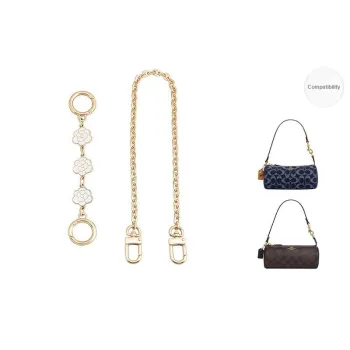 Ingenuity Handmade Alloy Bag Strap Women's Multicolor