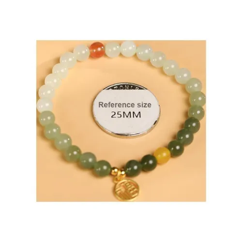 HAIZHIDONGJIANBAO Hetian Jade Bracelets Green Jade Women's