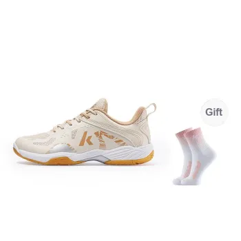 Kawasaki Glory Series Badminton Shoes Unisex Low Top Yellow