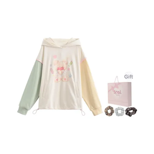 SNBL Белый Женский Свитшот