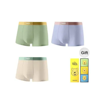 Disney Winnie The Pooh Series Underwear Gift Boxes Men's 3 Pack