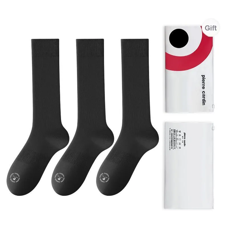 PIERRE CARDIN Knee High Socks Women's 3 Pack-9