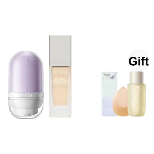Ositree Radiant Вода Светлый Комплект Основа Естественный Кремовая Кожа Увлажняющий Осветляющий Тон Кожи Маскирующий 32г
