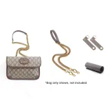 Brown Leather & Chain with Gold Horsebit & Modified Set