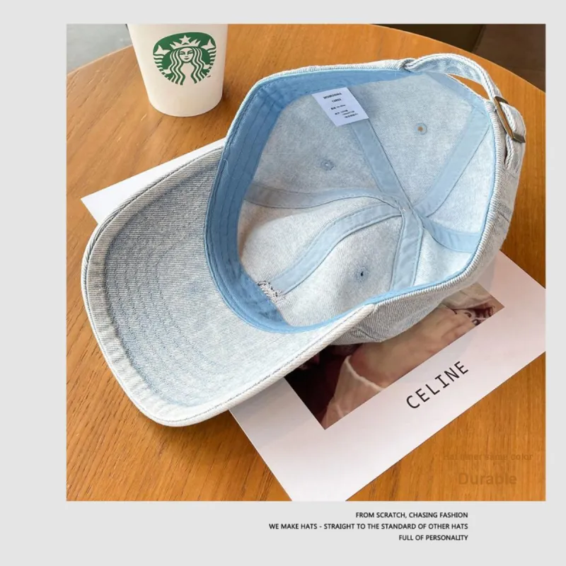 Gold Artist Cotton Baseball Caps Unisex Light-12