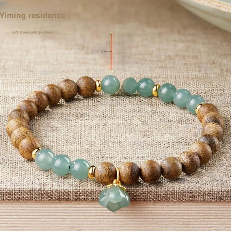 Yi Mingju Qinan Agarwood Bracelets Women's-3