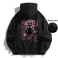 Black Pink-Fleece-Lined