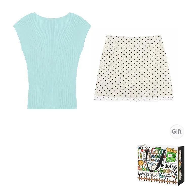 HAPG Two Piece Skirt Sets Women's-1