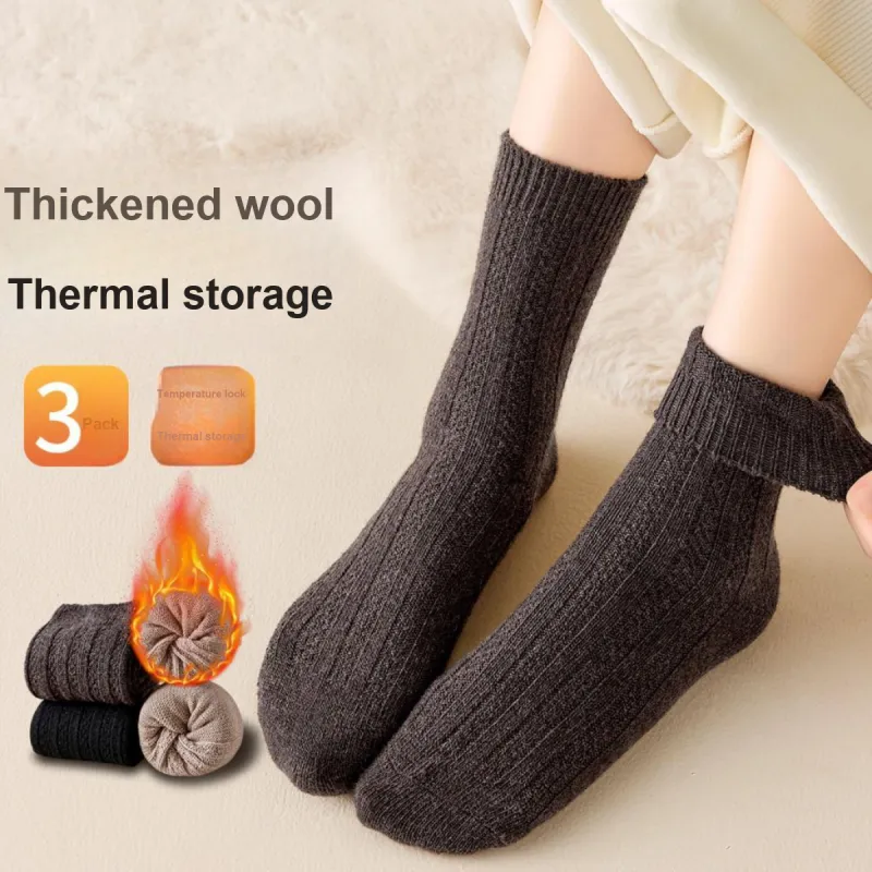 Ordifen Mid Calf Socks Women's 3 Pack-1