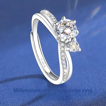 EAST BEAUTY S925 Silver Rings Women's