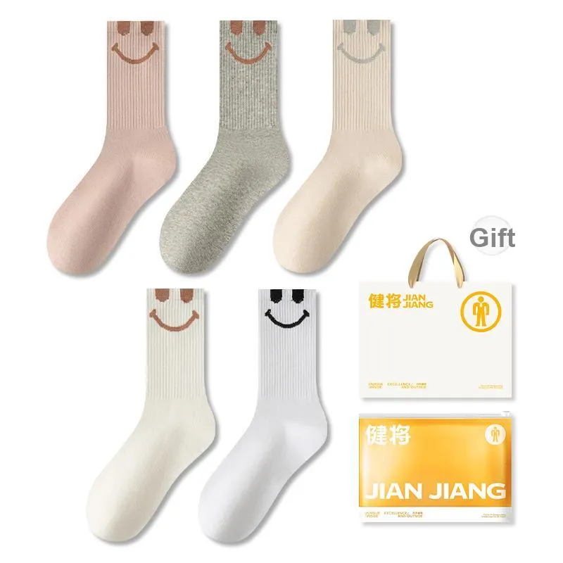 Master Knee High Socks Women's Shopping Bag 5 Pack-5